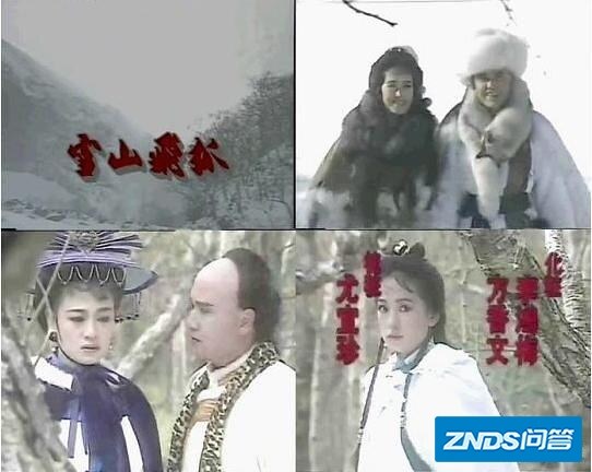 第一次看电视集,就是《雪山飞狐》,让人每晚都很吸引,心里很高兴.