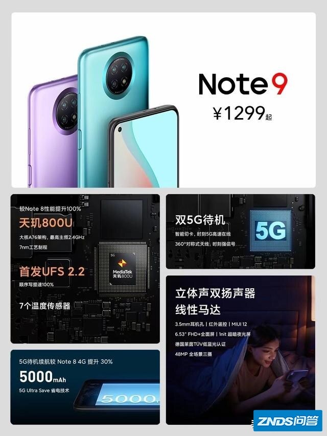 千元5G手机，红米Note9和realme Q2哪个更香？