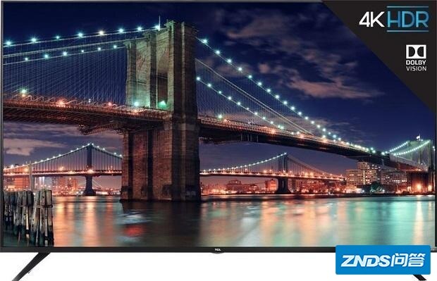 TCL的6系列Roku 4K智能电视机，屏幕最大是几英寸？