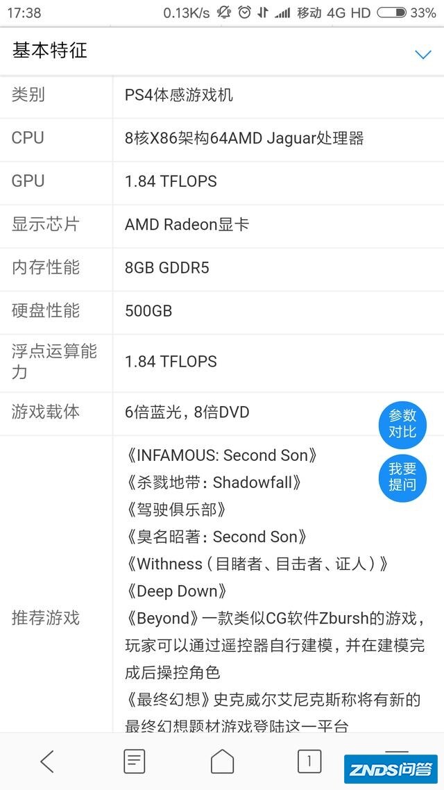 ps4的游戏性能相当于PC上的什么档次？