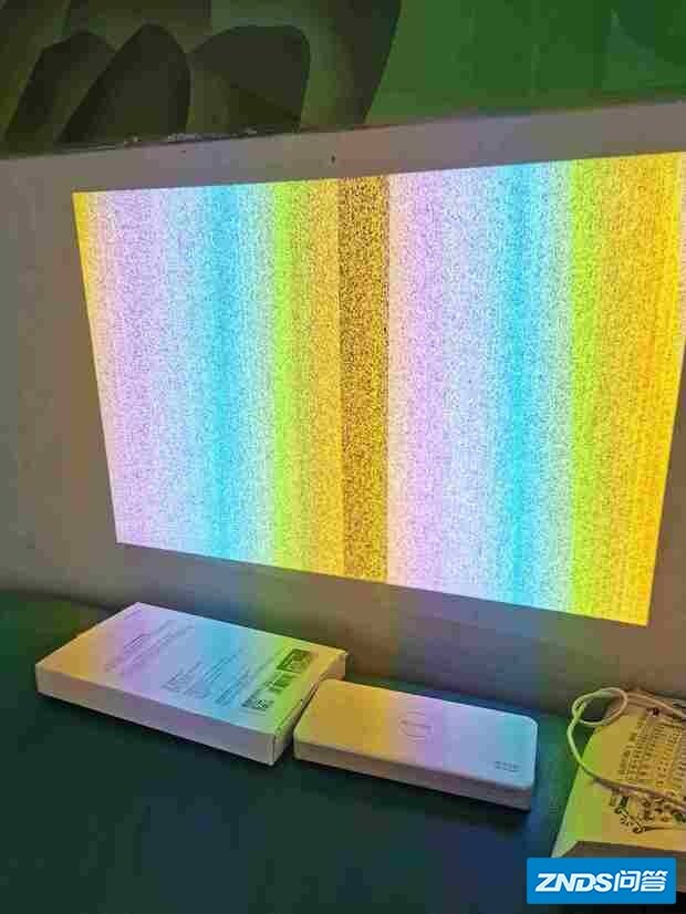 我的小明家用投影机白白白屏请大侠指点