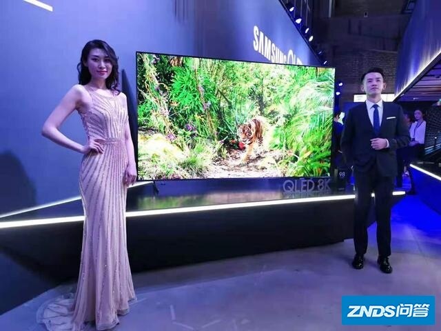 三星Q900系列QLED 8K电视机中国发布 售价近100万元