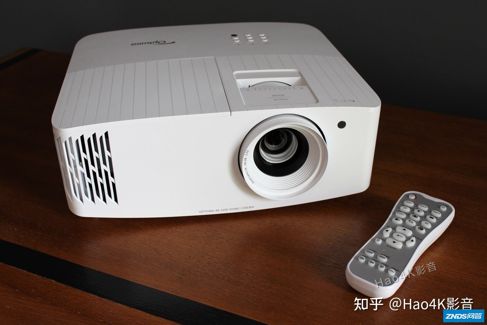 奥图码Optoma UHD38 4k家用投影机评测：看影片/玩游戏就选它 ...