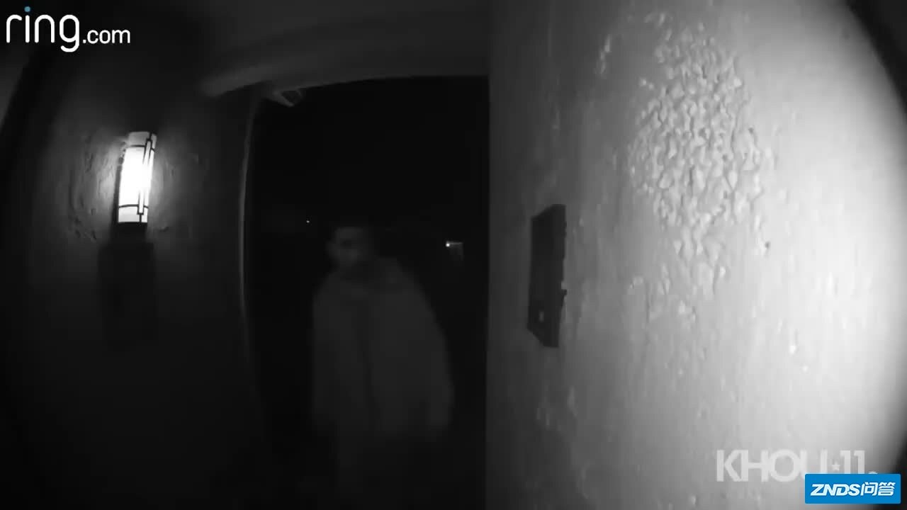 病态新闻：当你看到自家门口监控里拍到怪东西的时候，心里会想些什么呢？