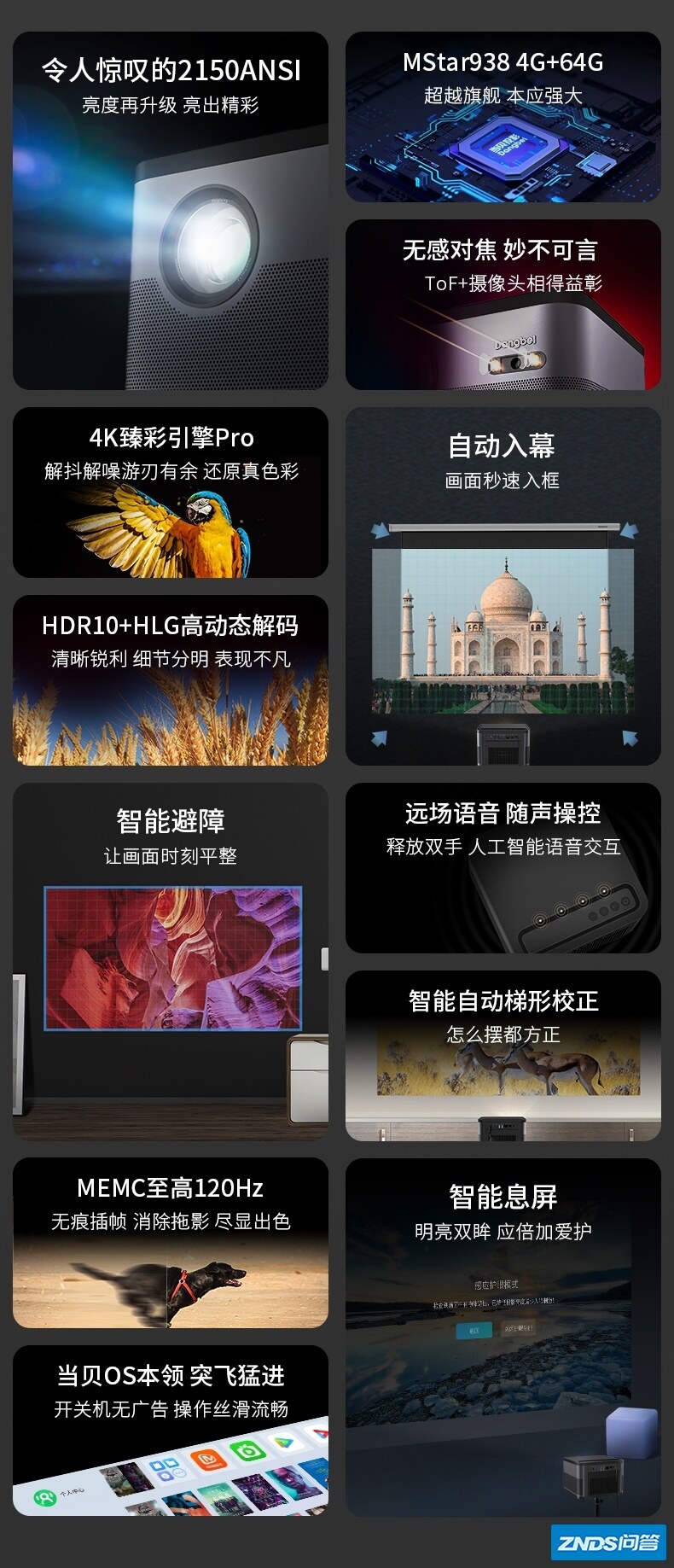 当贝New F3的亮度到底是多少？