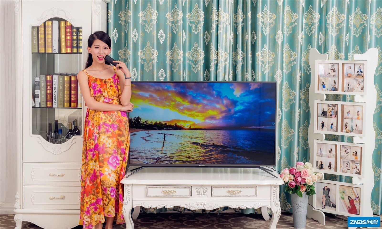 客厅里的艺术品，微鲸电视机2代55英寸深度体验