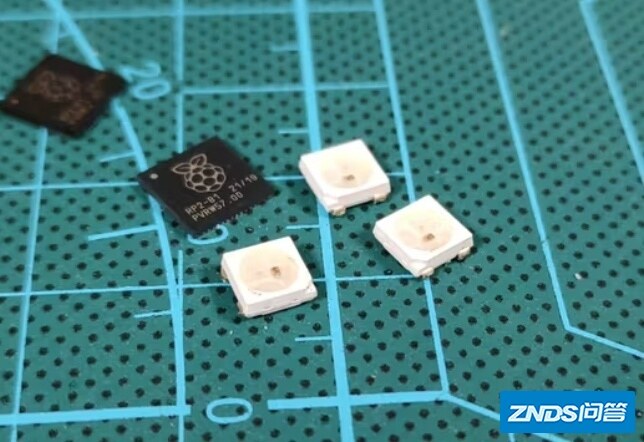 项目分享| 酷炫RGB LED立方体 (RP2040 +WS2812)