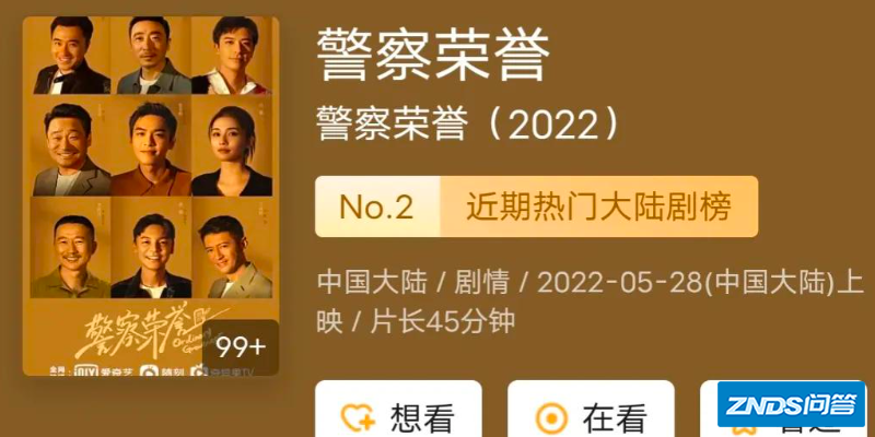 2022最火电视剧