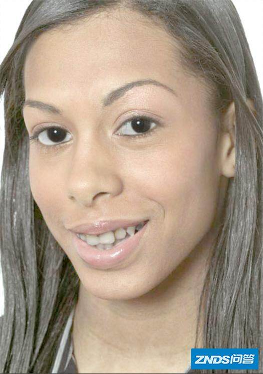 黑人的牙齿那么白,是因为对比度吗?