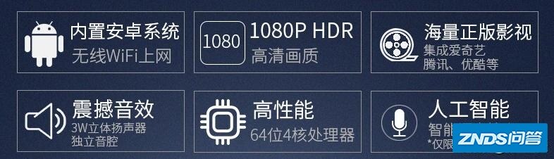 网上卖的500块钱左右的家用投影仪清晰度如何样？