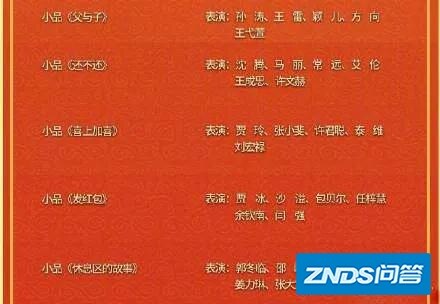 2022虎年春晚小品节目，你最喜欢的是哪一台？