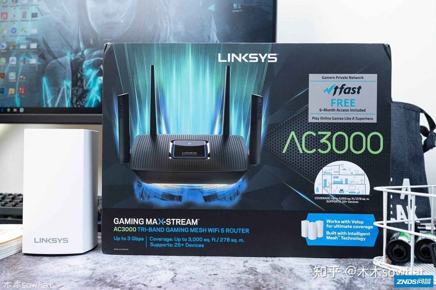 电竞路由器也能玩Mesh，Linksys MR9000X路由器组Mesh体验
