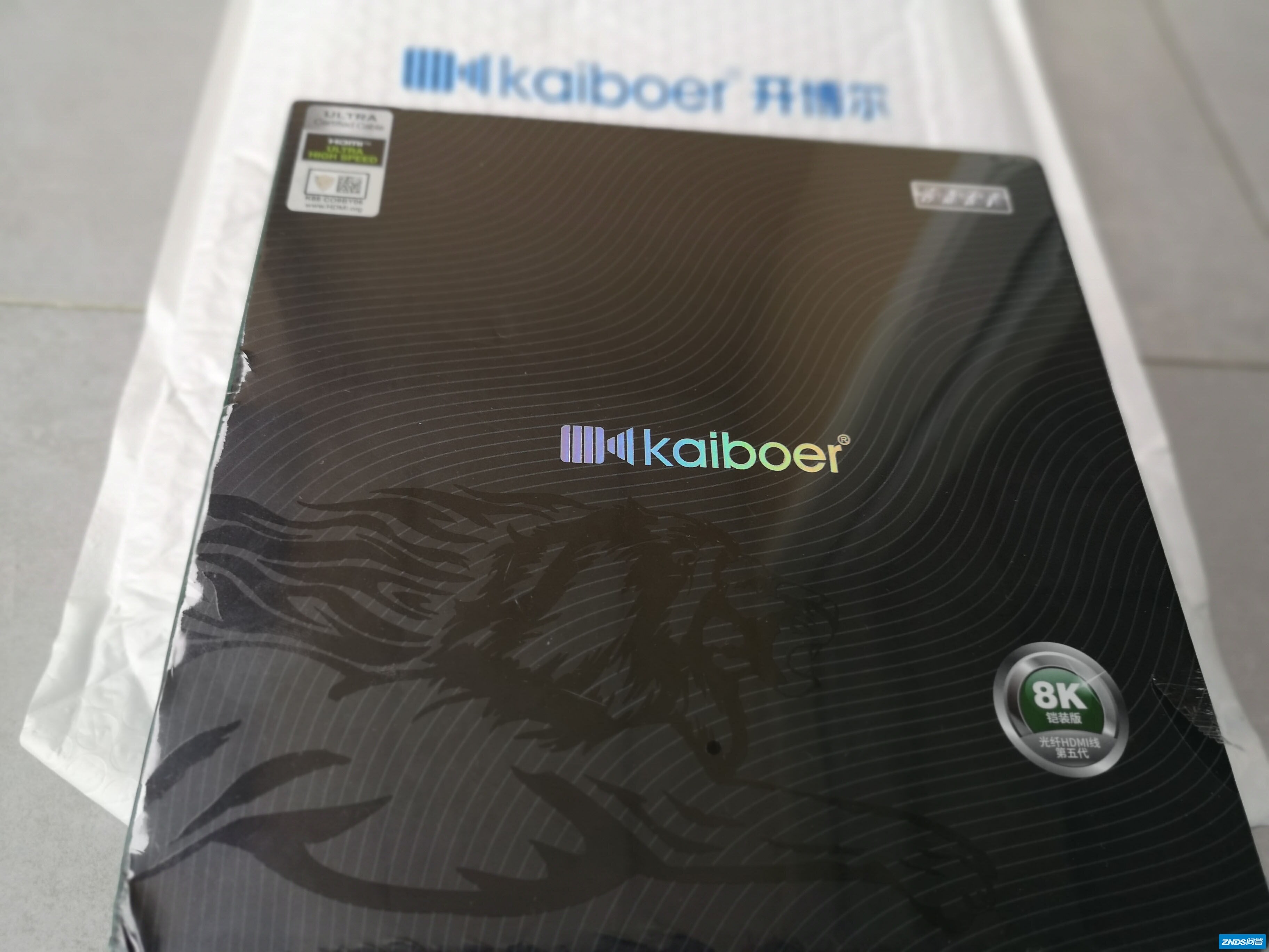 HDMI协会认证8K超清线缆开博尔光纤五代HDMI2.1铠装线 ...