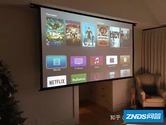 客厅家用投影仪替代电视机相关装修配置方案？-6.jpg