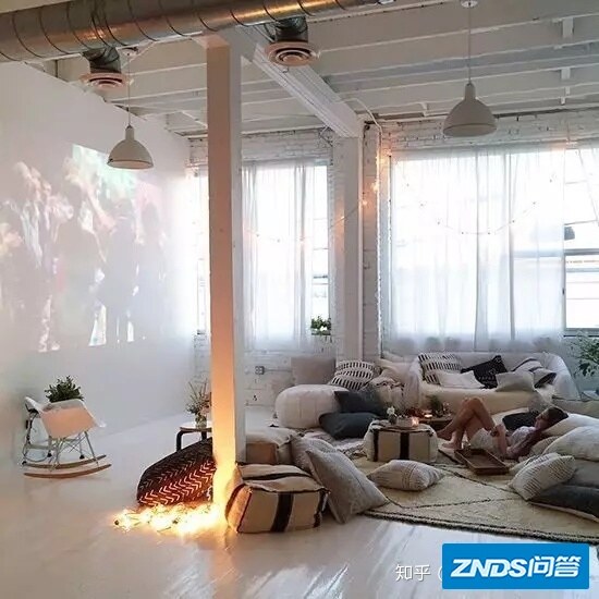客厅家用投影仪替代电视机相关装修配置方案？-24.jpg
