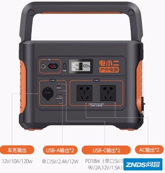 露营清单之户外电源全新体验——功率容量翻倍的电小二 ...