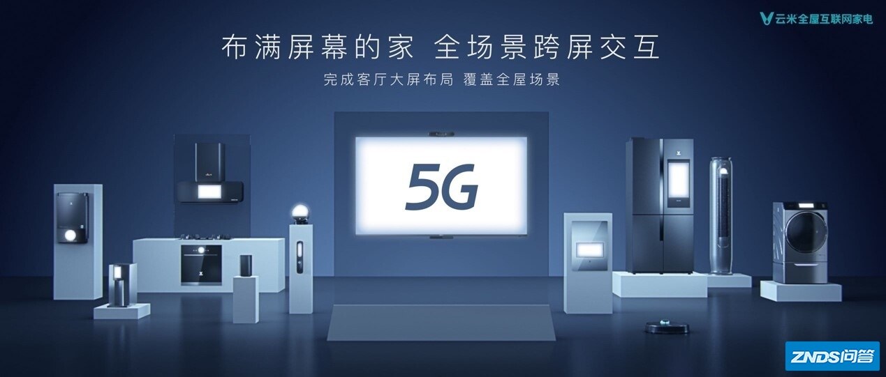 体感交互成最大亮点，云米5G IoT新品发布：智慧大屏是主角 ...