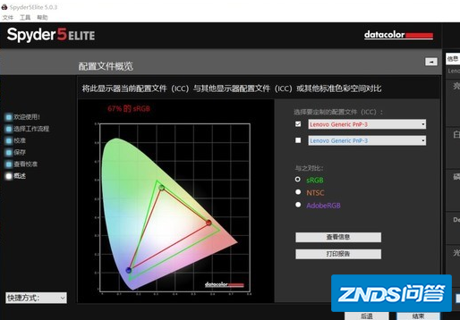 笔记本色域72%NTSC跟100%sRGB哪个好