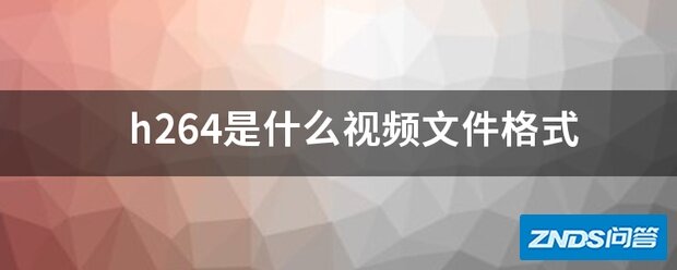 h264是指什么视频文件格式