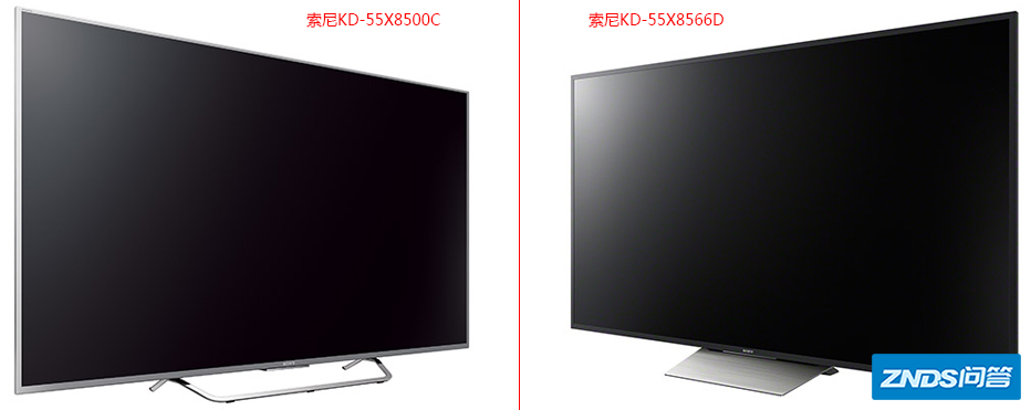 索尼电视55x8566d和索尼电视55x8500c有什么区别