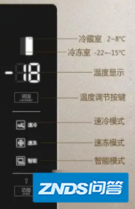 tcl冰箱调节温度如何调?