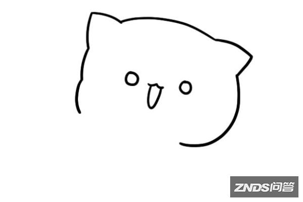 盒子里的小猫怎样画